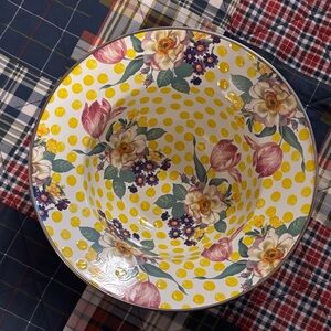 Mackenzie-Child’s large enamel buttercup bowl - retired
